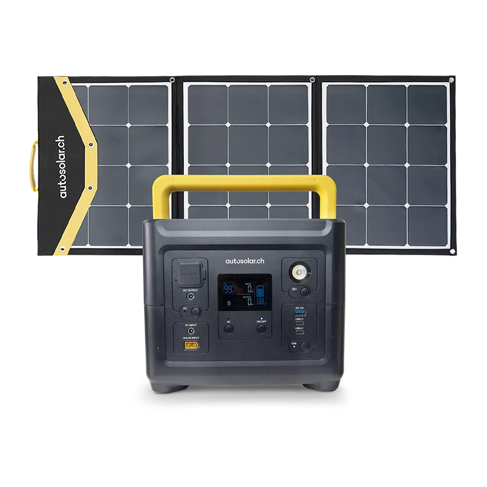 AutoSolar Avantura 2 - Powerstation 300W mit 135W Solarkoffer – günstige Stromversorgung für Laptop