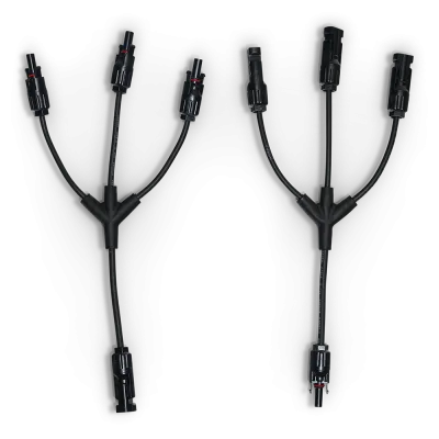 Kit de distribution 3 pièces, connecteur de module de 4e génération (MC4), connecteur solaire