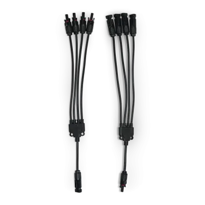 4er-Verteilerset Module Connector 4. Generation (MC4) für Solarpanel