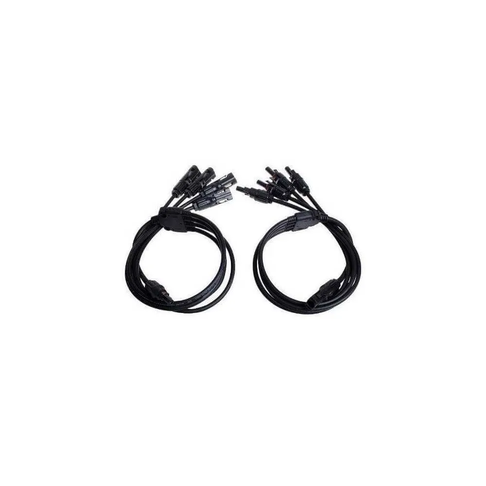 Kit de distribution en 4 parties avec connecteur de module de 4e génération (MC4) pour panneaux solaires