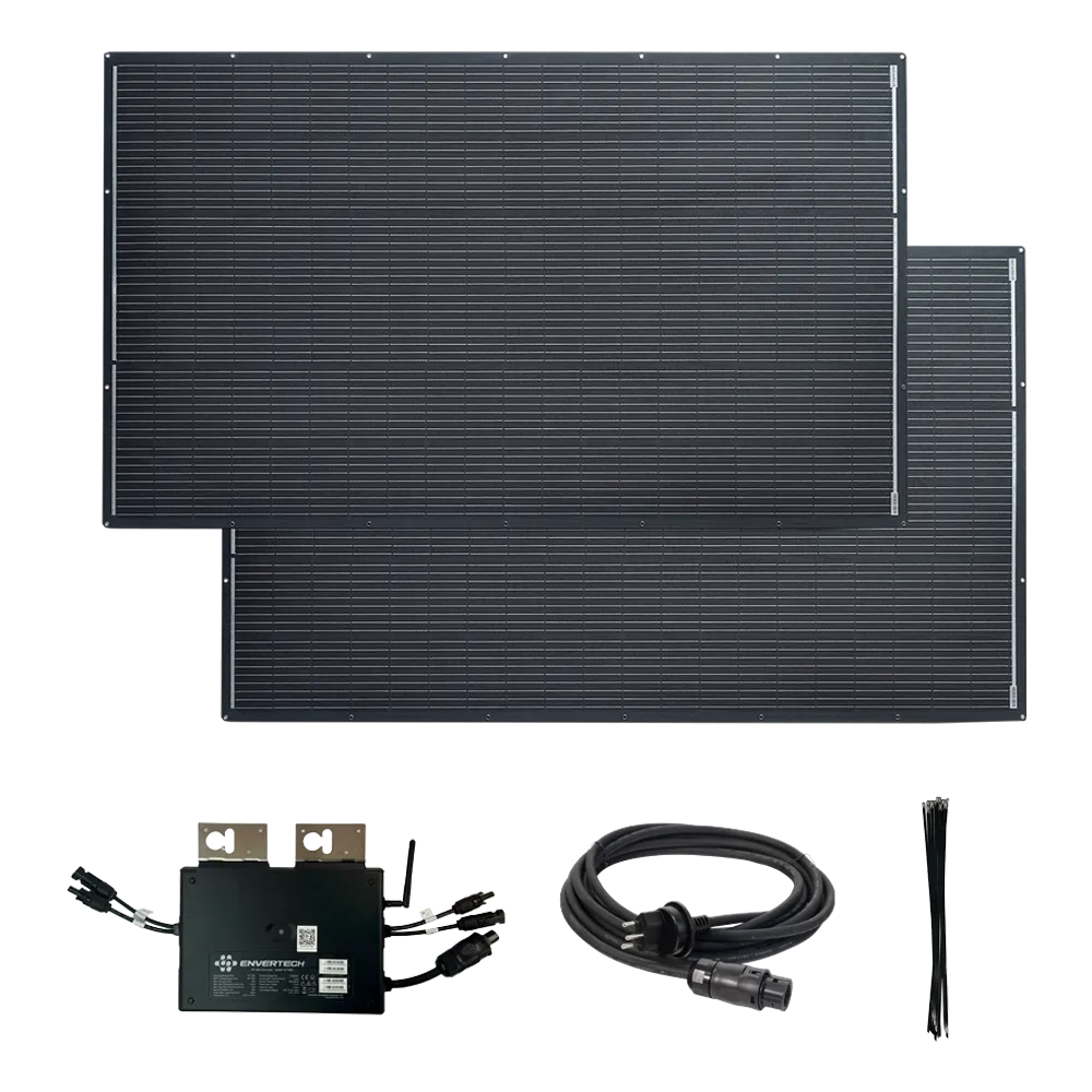 Balkonsolar 750W flex - Plug & Play Solaranlage mit APP