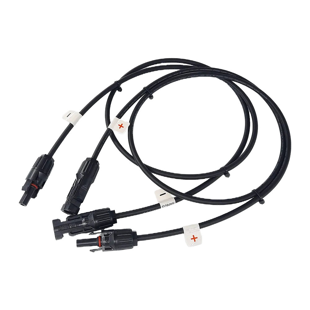 copy of Solarverlängerungskabel 2 x 5 Meter à 4mm² inkl. Solarstecker beidseitig (MC4-kompatibel)