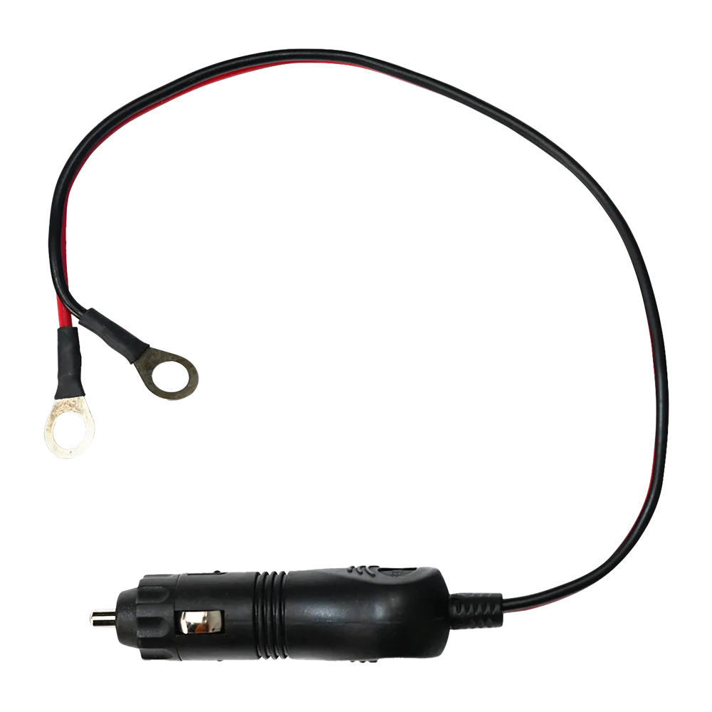 Cigarette lighter plug with connection cable