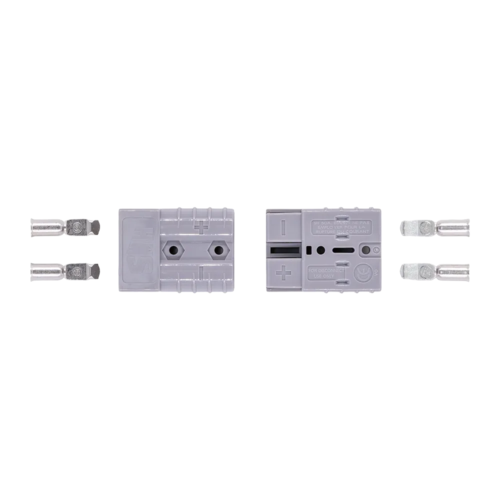 Anderson connector for solar panel - battery connector