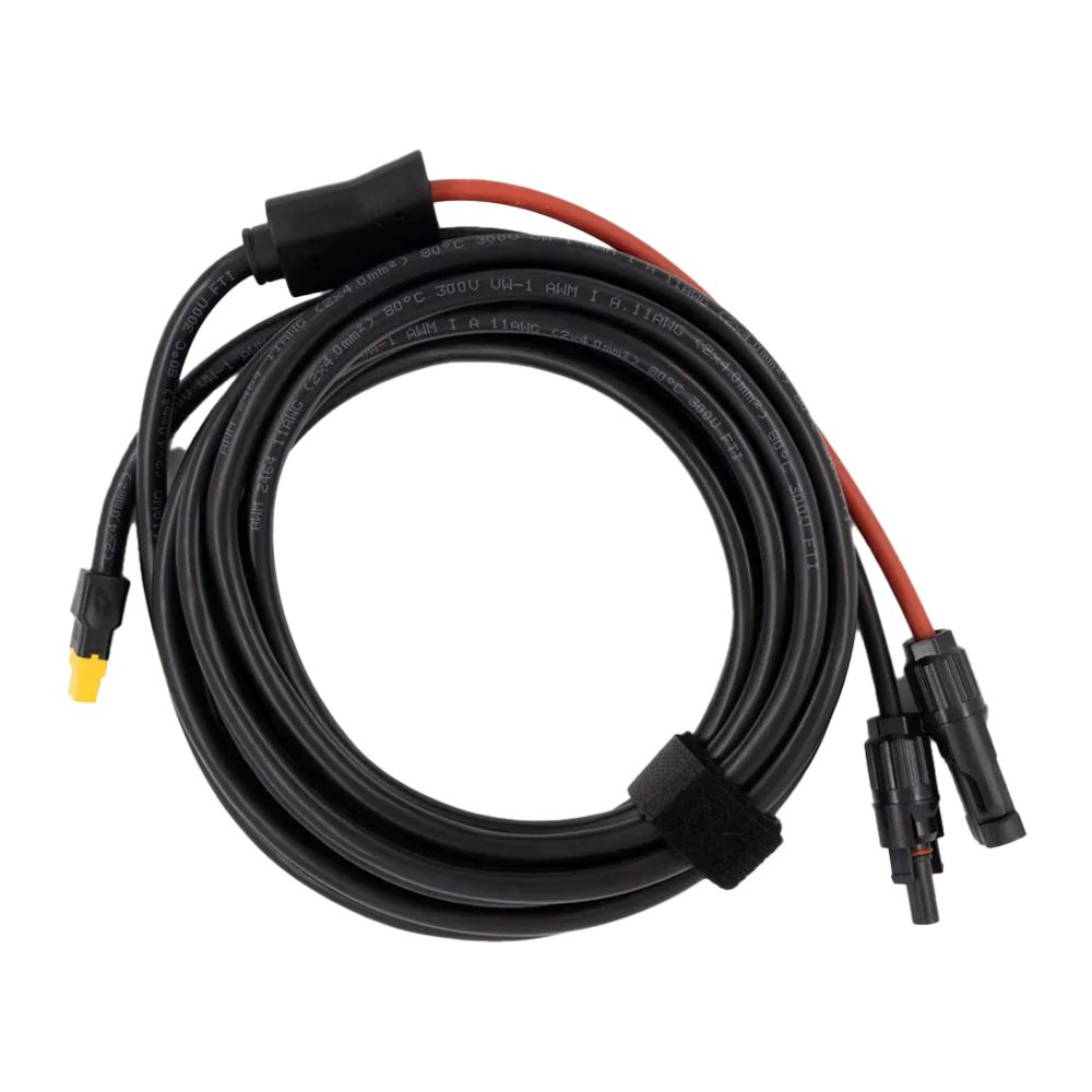 Adapterkabel XT60 5m zu Solarstecker (MC4 kompatibel) Adapterkabel XT60 5m zu Solarstecker (MC4 kompatibel)