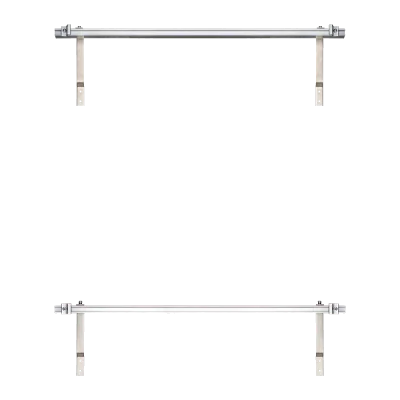 Bracket for solar panels for roofs with beaver tail tiles.