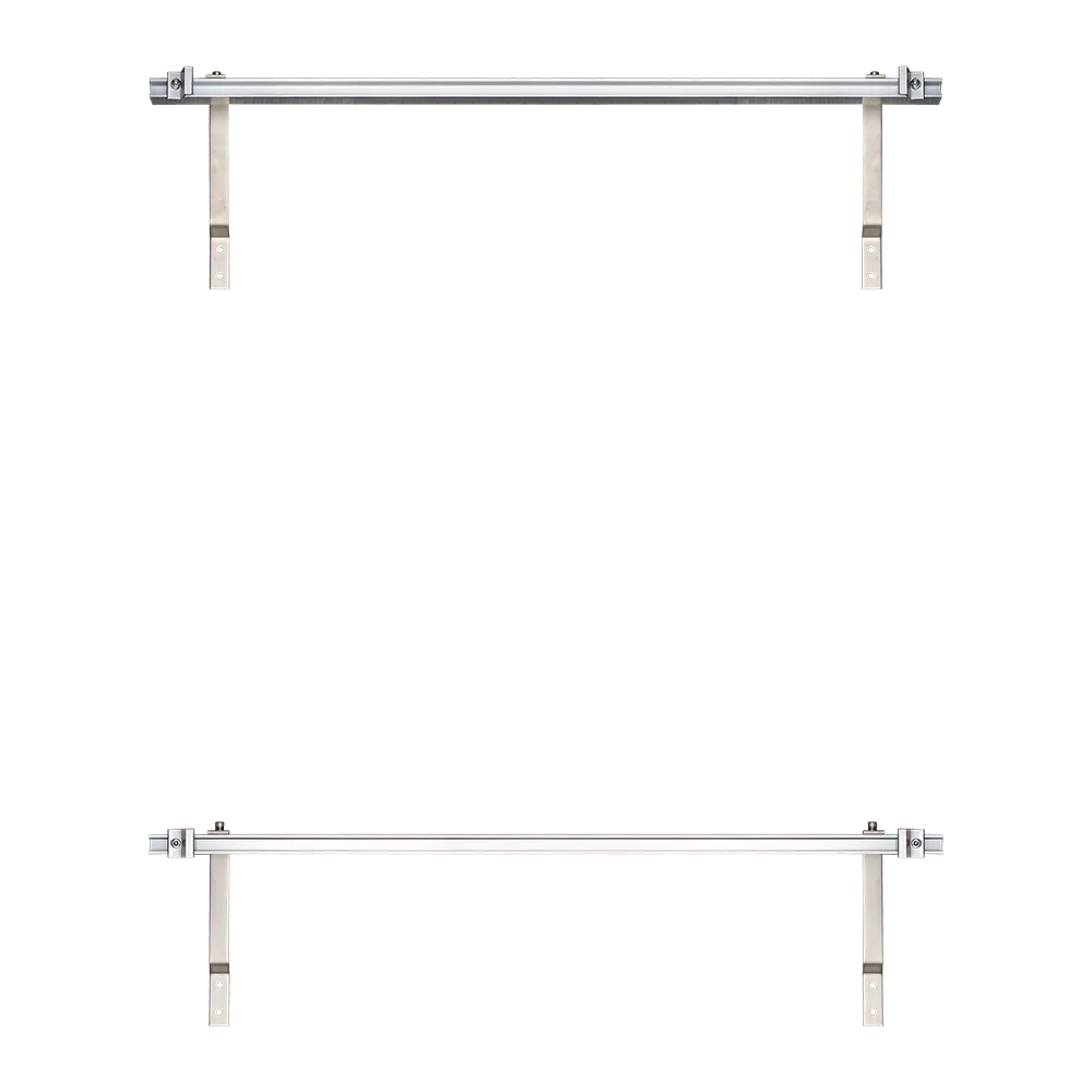 Support de fixation pour panneaux solaires pour toitures à tuiles en queue de castor.