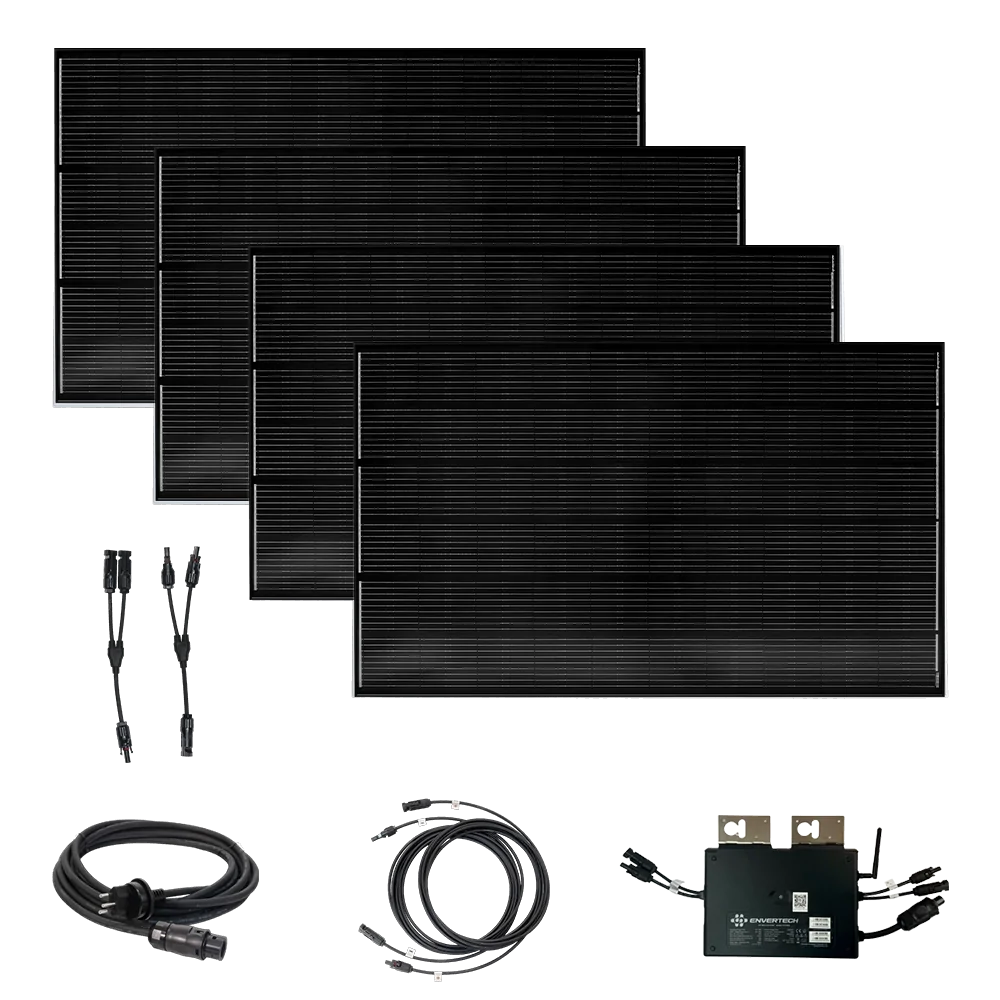 Balcony power plant with 1340 watts - ideal for plenty of power on the balcony