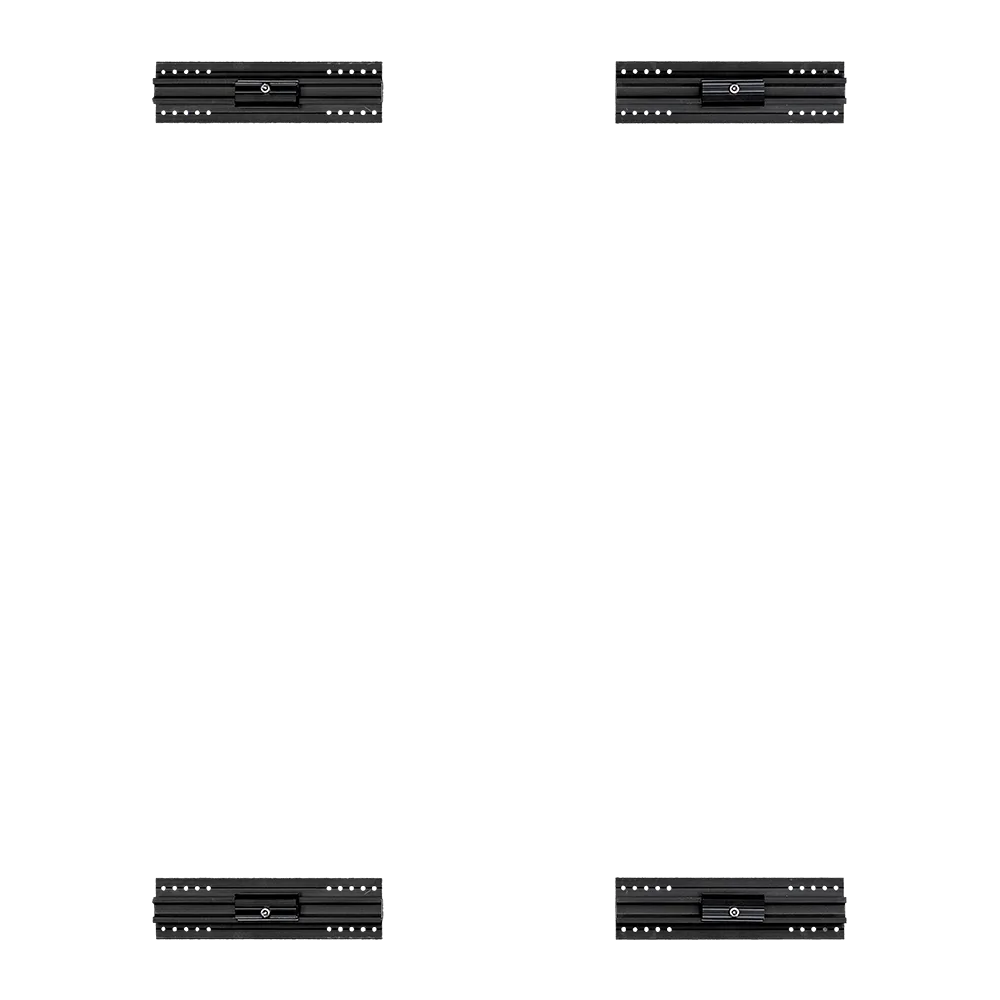 Halterung für Solarpanels für Dächer mit Welleternit und Wellblech.