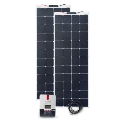 Solarset 320 Watt flexibel - Solaranlage für Wohnmobil, Camper & Boot