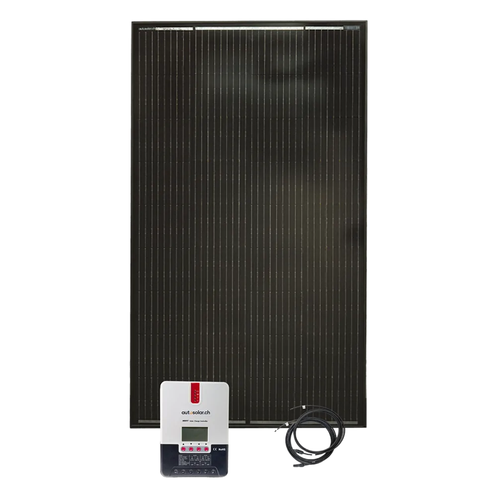Kit de système solaire 335 W avec contrôleur de charge MPPT 30 A