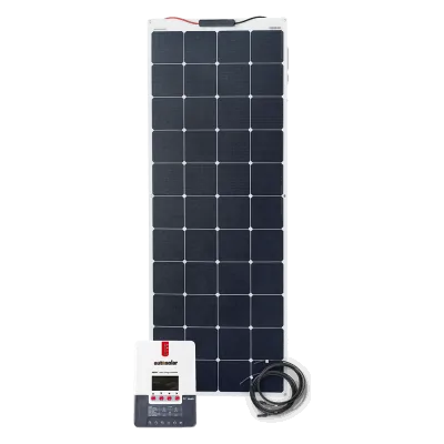Kit solaire flexible 160 watts - Énergie solaire pour camping-cars et caravanes