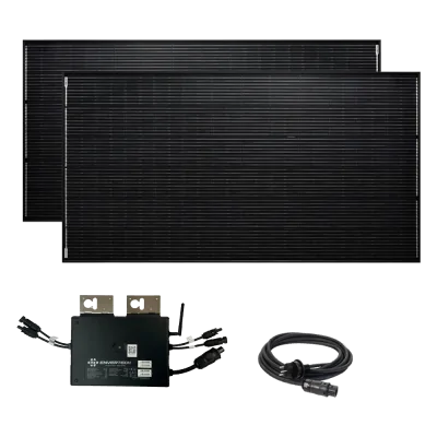 Balcony power plant with 670 watts