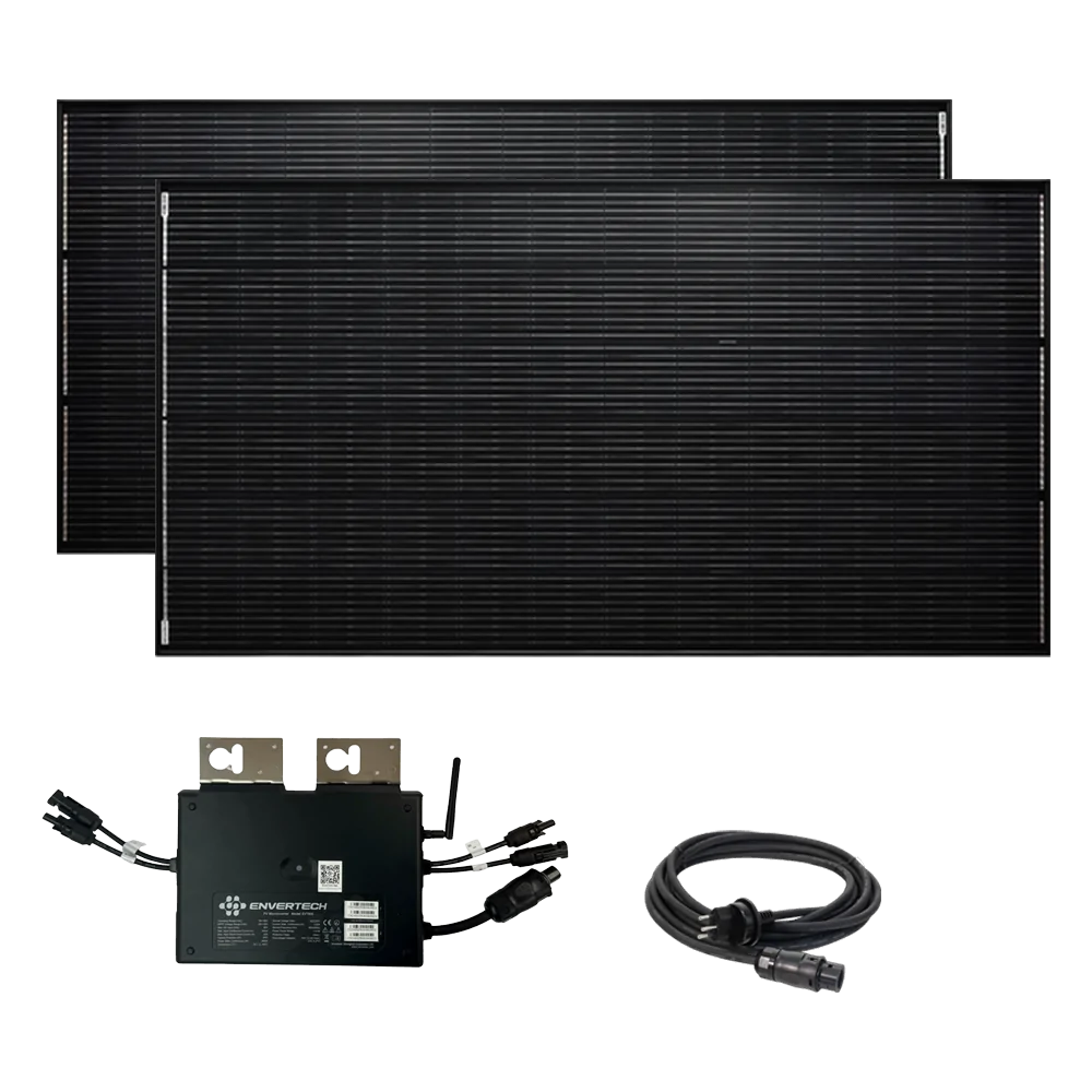 Balcony power plant with 670 watts