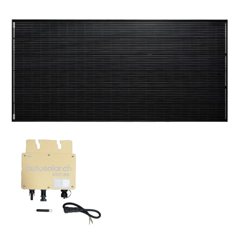 Balcony power plant with 335 watts