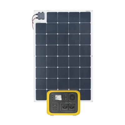 Solargenerator 500Wh - mobiler Generator mit Sinus-Wechselrichter