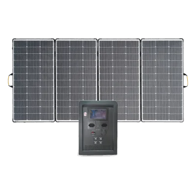 Solargenerator 1500W - kompakter Generator inkl. 440W Solarkoffer