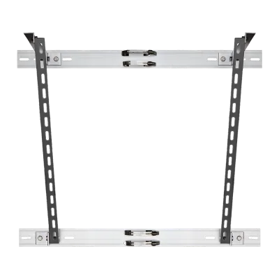 Mast bracket 6 to 8 cm for solar panels for electric fences