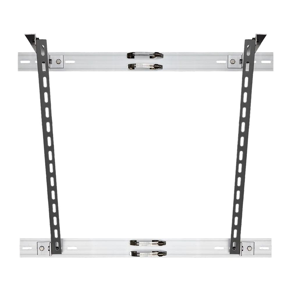 Support de mât de 6 à 8 cm pour panneaux solaires destinés aux clôtures électriques