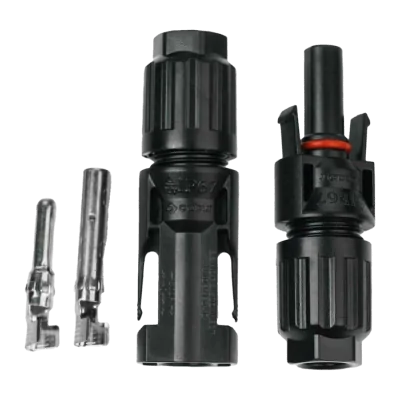 Connecteur de module de 4e génération (MC4) pour panneaux solaires, avec prises + et -, étanche IP67