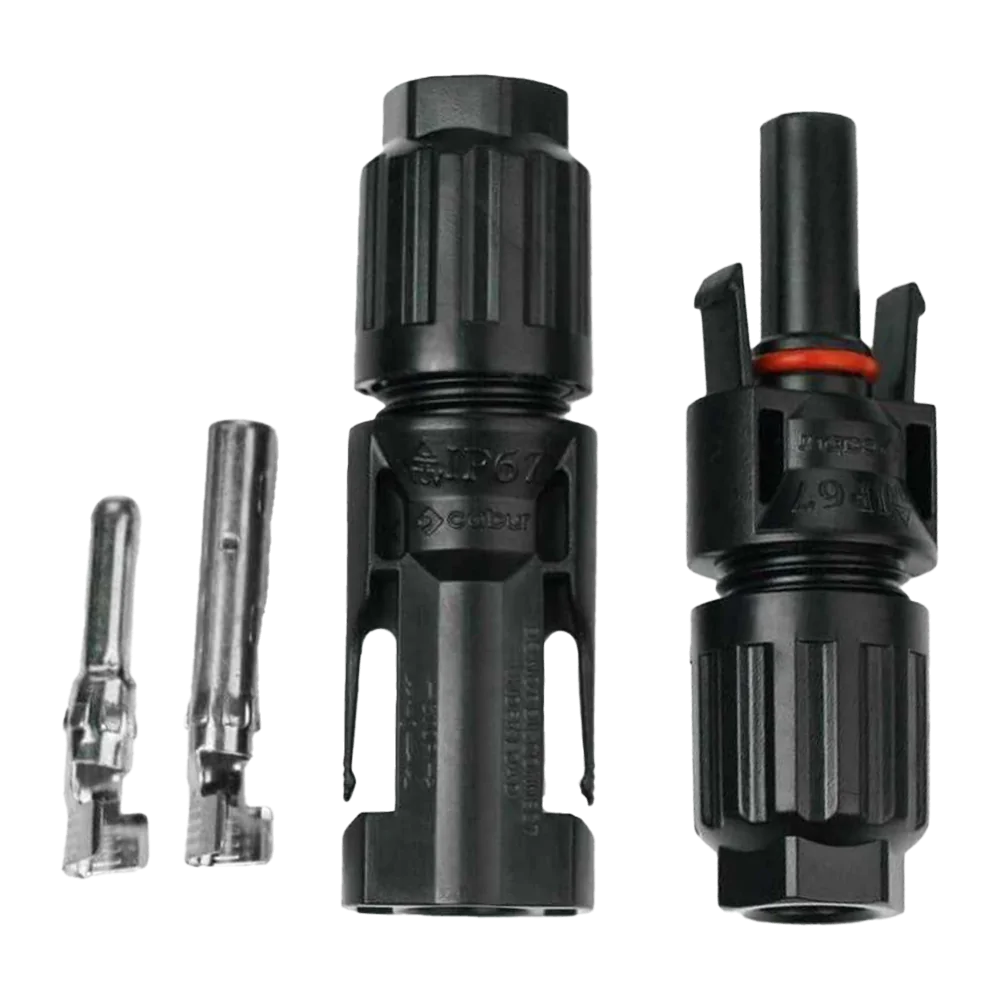Module Connector 4. Generation (MC4) Solarstecker Plus- und Minus-Buchse für Solarpanel IP67 Wasserdicht