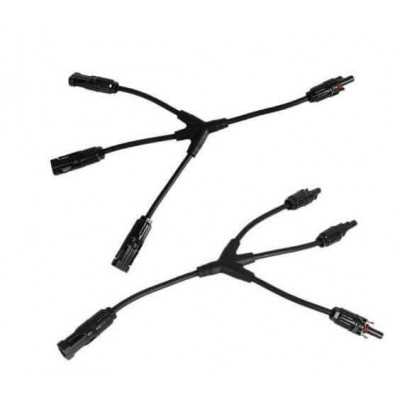 Kit de distribution 3 pièces, connecteur de module de 4e génération (MC4), connecteur solaire