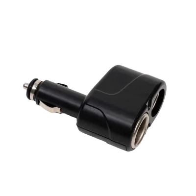 Double socket for cigarette lighter