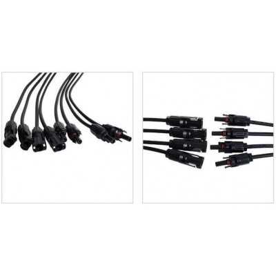 Kit de distribution en 4 parties avec connecteur de module de 4e génération (MC4) pour panneaux solaires