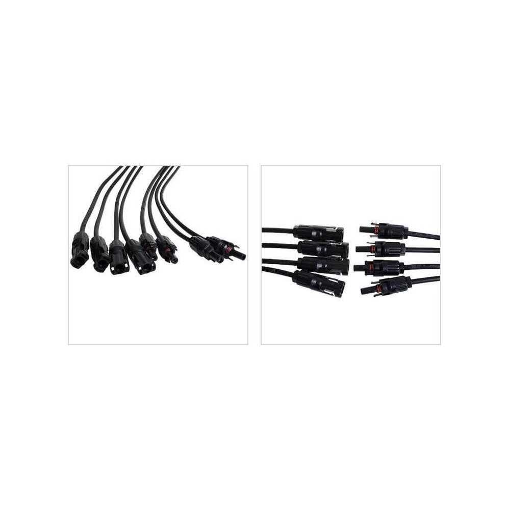4er-Verteilerset MC4 für Solarpanel - AutoSolar.ch 4er-Verteilerset MC4 für Solarpanel - AutoSolar.ch