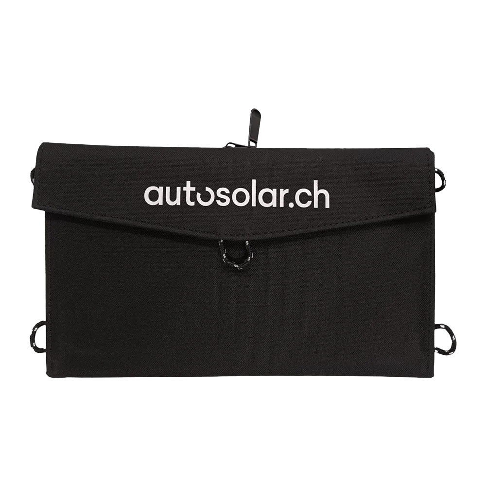 Faltbares, effizientes Solarmodul 14W mit USB-Anschluss