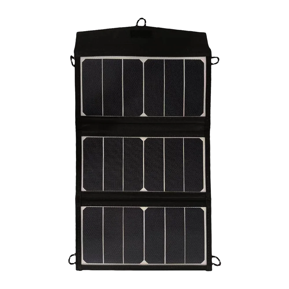 Faltbares, effizientes Solarmodul 14W mit USB-Anschluss