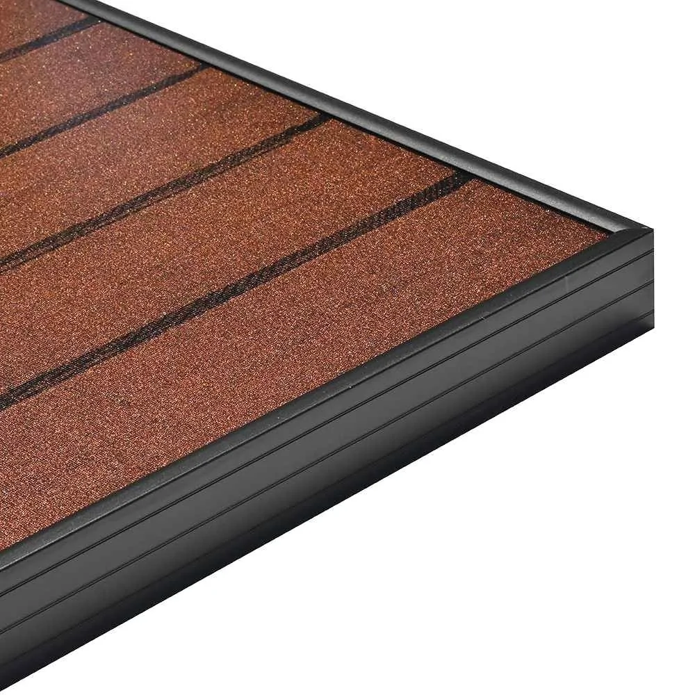 Système photovoltaïque 800 W aspect bois – centrale électrique de balcon pour maison de vacances et abri de jardin