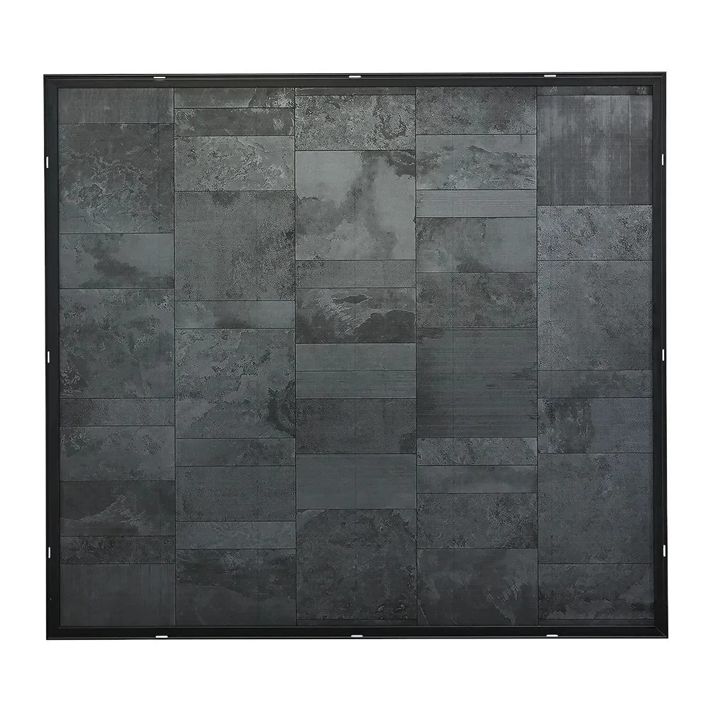 AutoSolar 200 Watt solar panel in stone pattern