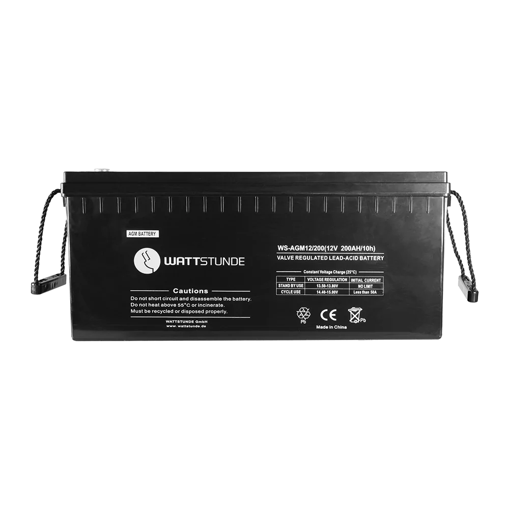 220Ah AGM-Batterie - wartungsfreie 12V Solarbatterie fürs Wohnmobil