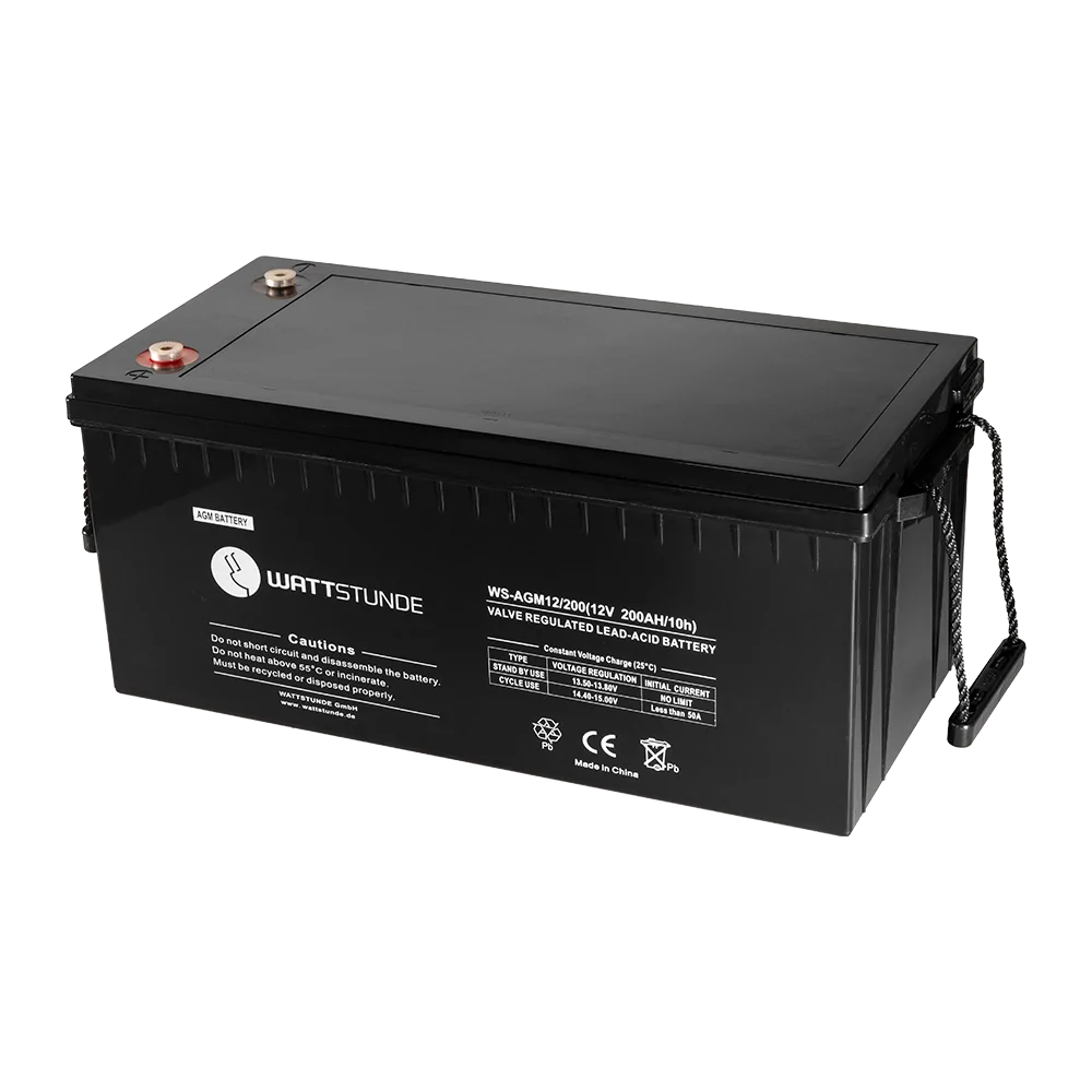 220Ah AGM-Batterie - wartungsfreie 12V Solarbatterie fürs Wohnmobil