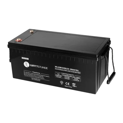 Solarbatterie 220 Ah AGM - absolut wartungsfrei - für Wohnmobil