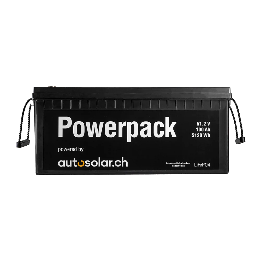 Lithium battery (LiFePO4) 100Ah 48V ideal for motorhomes and solar systems