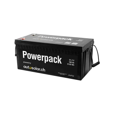 Lithium battery (LiFePO4) 100Ah 48V ideal for motorhomes and solar systems