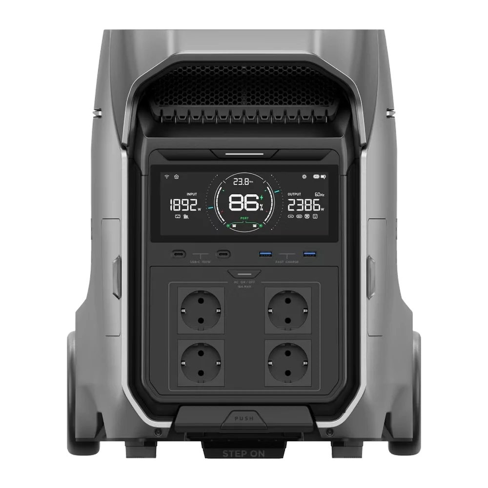 EcoFlow Delta Pro 3 inkl. 2 x 440 Watt Solakoffer