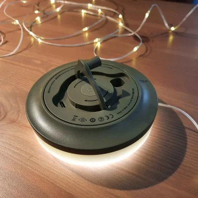 MilkyGlow: 10 Meter lange Lichterkette für Atmosphäre beim Camping