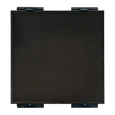 Holder for solar panels for roofs with corrugated eternit and corrugated sheet.