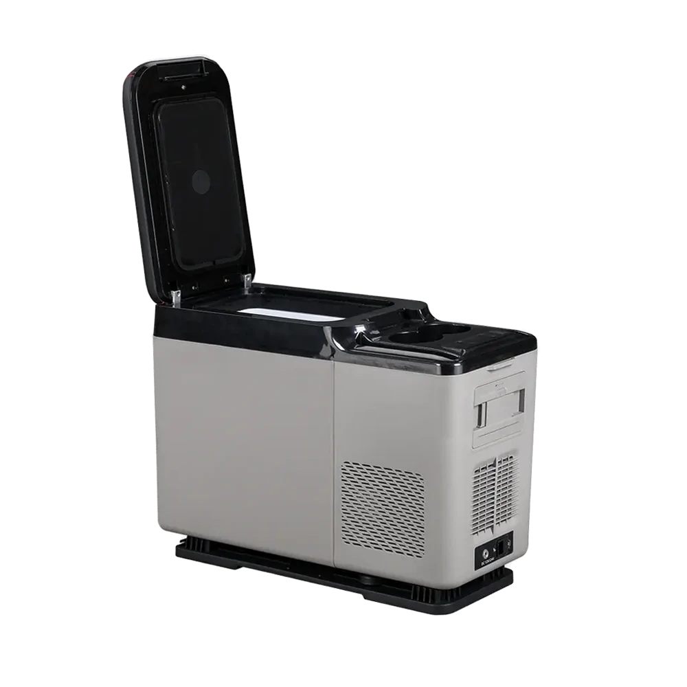 Glacière solaire de 15 L avec valise solaire de 135 W et batterie au lithium