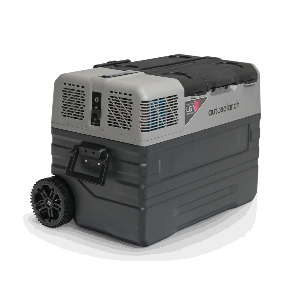 42L Solar Kühlbox Komplettset mit 135W Solarkoffer & Lithium Batterie