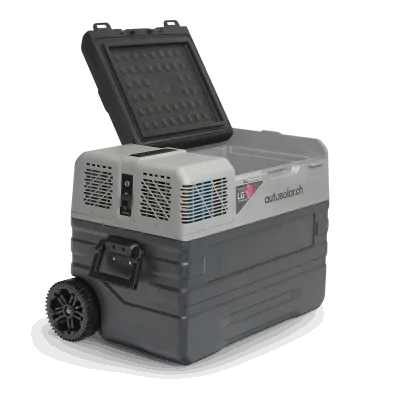 Glacière solaire 42 L complète avec valise solaire 135 W et batterie au lithium