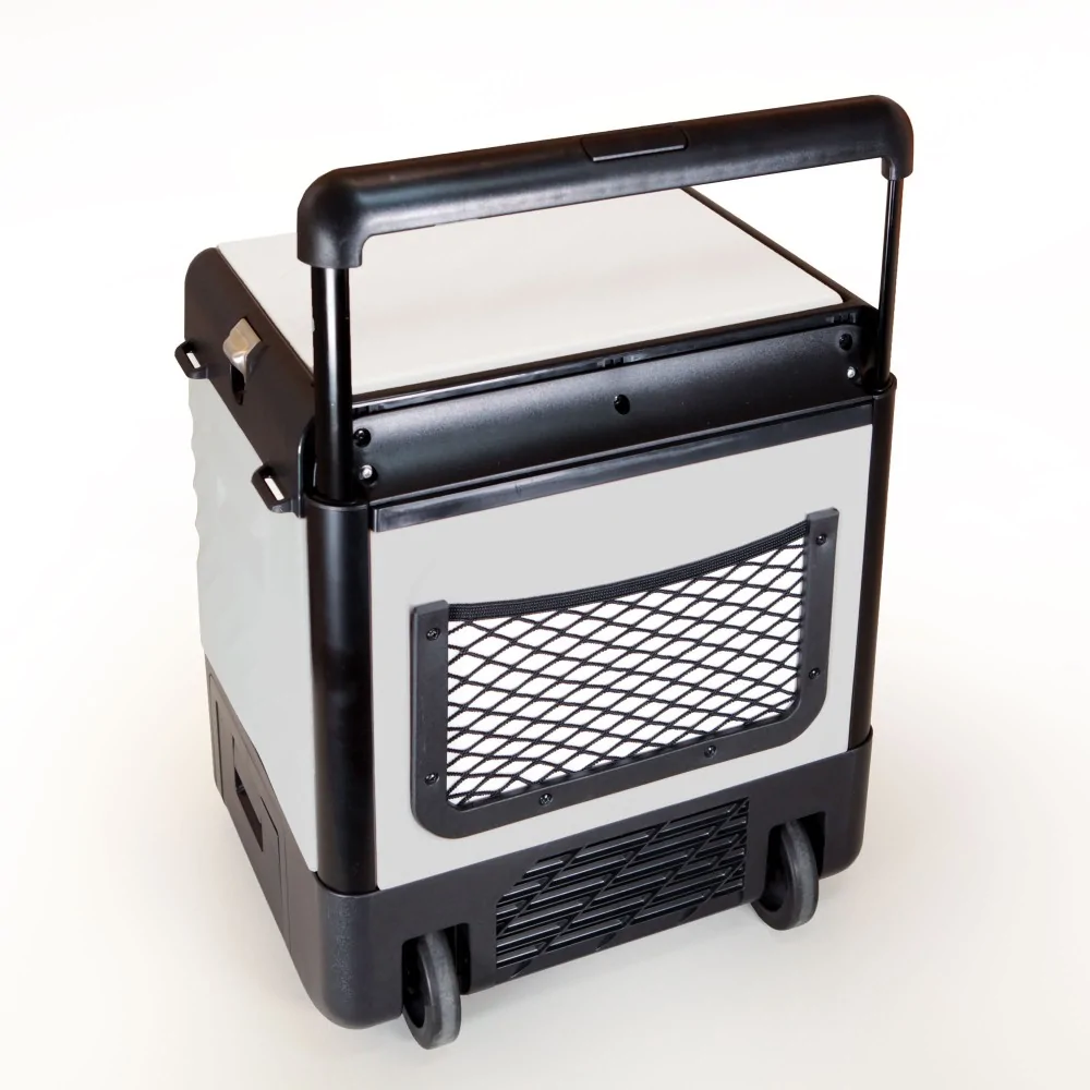 Glacière solaire mobile de 22 L avec valise solaire de 135 W et ensemble batterie au lithium