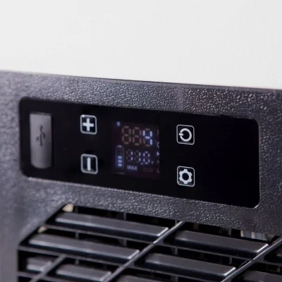 Glacière solaire mobile de 22 L avec valise solaire de 135 W et ensemble batterie au lithium