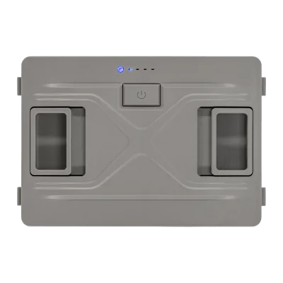 42L Solar Kühlbox Komplettset mit 135W Solarkoffer & Lithium Batterie