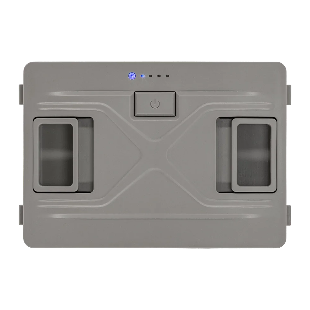 Glacière solaire de 15 L avec valise solaire de 135 W et batterie au lithium