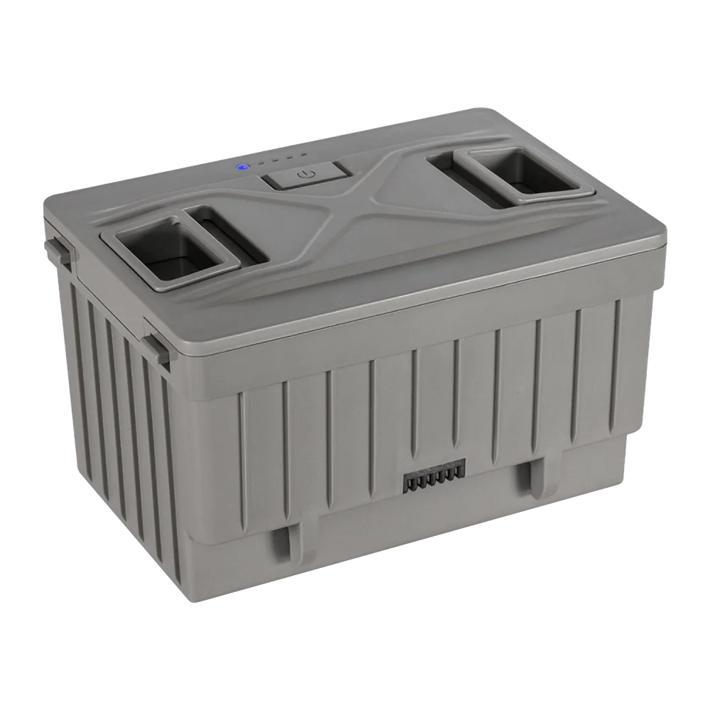 Mobile 22L Solar Kühlbox mit 135W Solarkoffer & Lithium Batterie Set