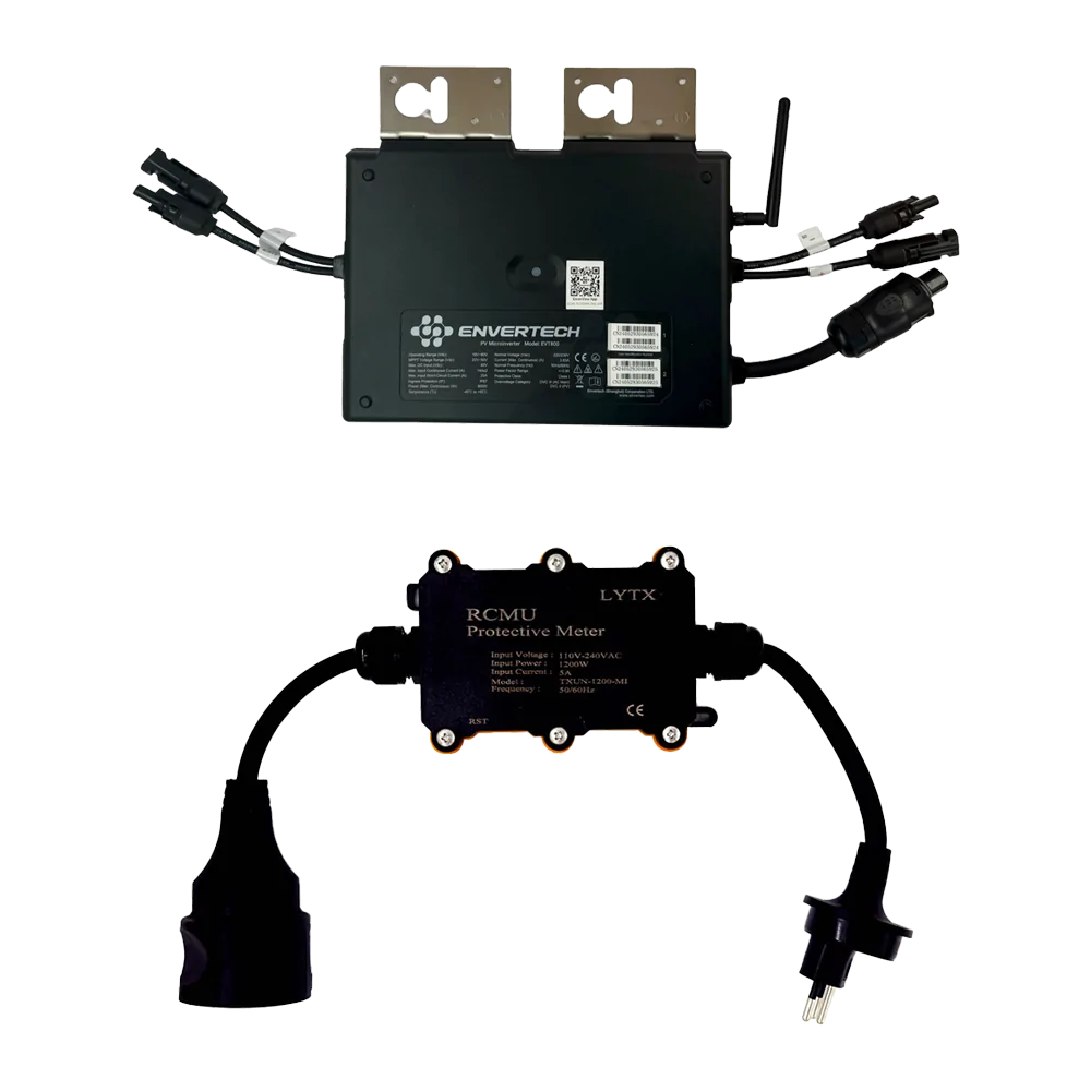 Super flexibles 640W Balkonkraftwerk-Set mit Befestigungsmaterial